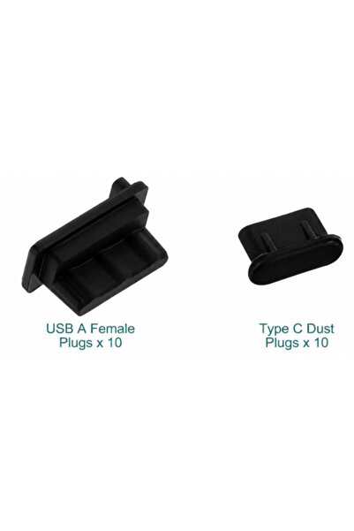 choice2 1set-A Multi-type Silicone USB Dust Plugs Waterproof Port Caps Compat...