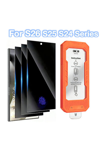 choice2 3Pcs Anti-Spy Galaxy S24 Ultra 3Pcs For S26 S25 S24 Ultra Plus Edge A...