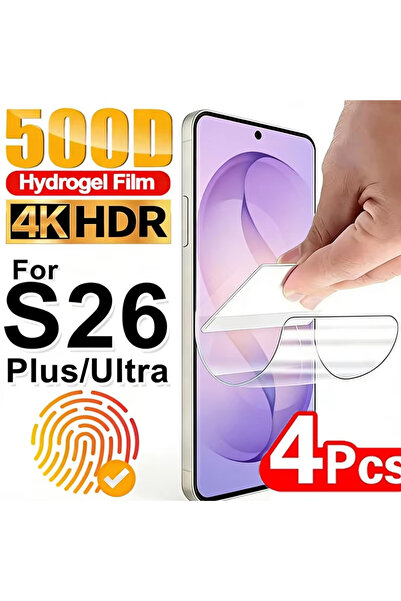Choice41 Hydrogel Film 4 Pieces Galaxy S26 Ultra 1-4Pcs Anti Fingerprint Hydr...
