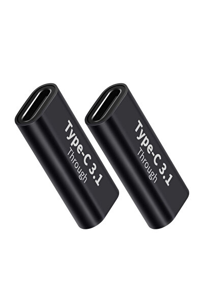 Choice SP078-2P 1/2 Pack Type C 3.1 Female to Female USB C Adapter 10Gbps Hig...