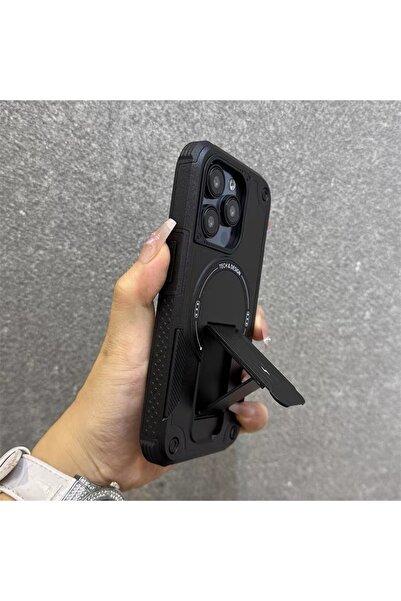Choice9 Galaxy S26 Ultra Black Invisible Kickstand Magnetic Case For S26 Ultr...