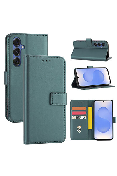 Choice Galaxy S26 Artificial leather Green For S26 Series Protective Case S25...