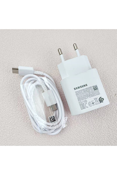Choice1 SAMSUNG White and 1M cable 25W Super Fast Charger Usb Type C Cargador...