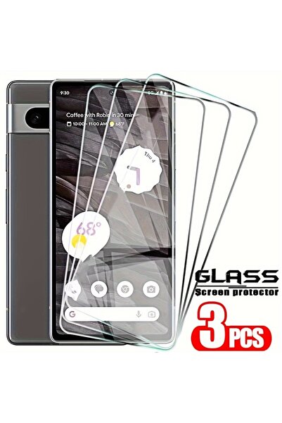 Choice Tempered Glass Film 3 Pieces Pixel 9 Set of 3 High-Quality 9H Tempered...