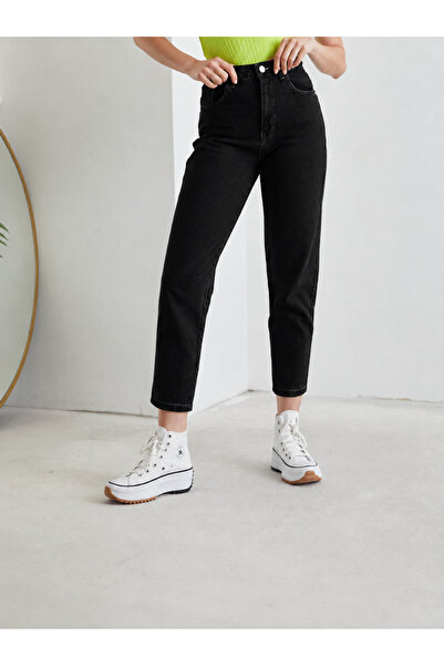 sion jeans Julia Milano Boy Friend Pantaloni de damă din denim negru, pentru ...