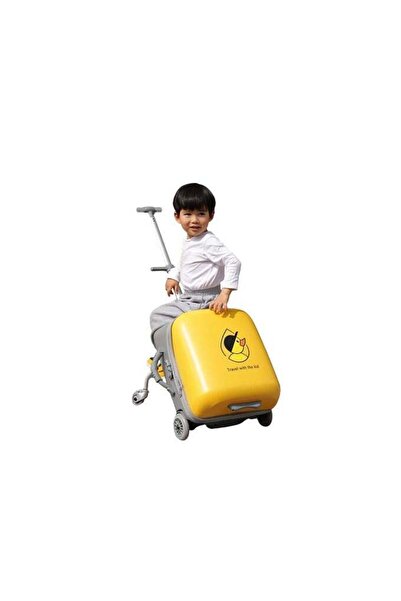 BLOOMING TIME Kids baby ride on luggage 20inch carry on suitcase