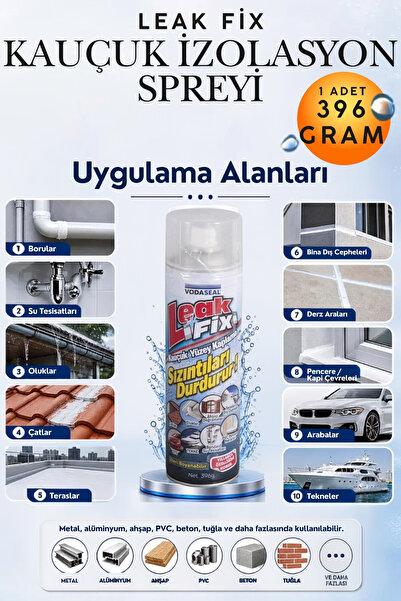 KAYRA LEATHER CRAFT 396 Gr Şeffaf Su Yalıtım Spreyi - Sızdırmazlık ve Geçirme...