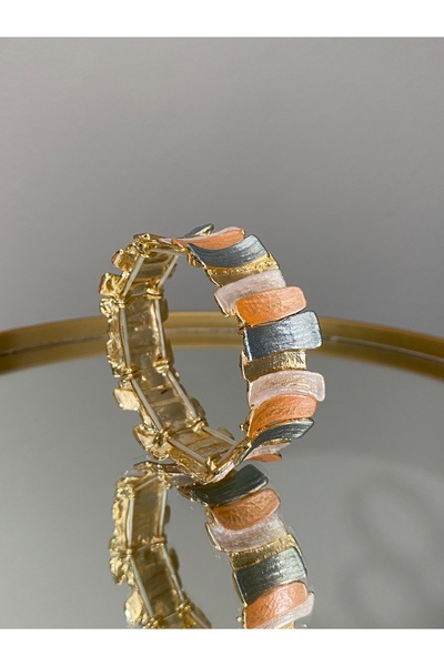 Tılsım Bijuteri Multi-Colored Rubber Cast Bracelet