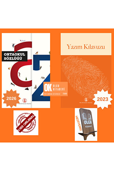 Fono Yayınları Ortaöğretim - Lise / Yazım Kılavuzu (600 sayfa) & ORTAOKUL Tür...