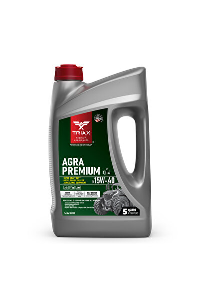 Triax Agricultural engine oil Agra Premium HD 15W-40 CI-4, 4.73L
