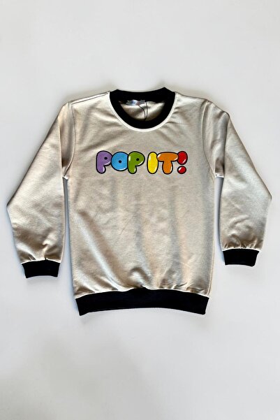 Minik Motion Set of 3 Children's Printed 2-Thread Combed Cotton Sweatshirts