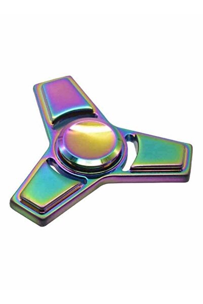 Taimi Premium Iridescent Metal Fidget Spinner – Smooth Spin, Stress Relief & ...