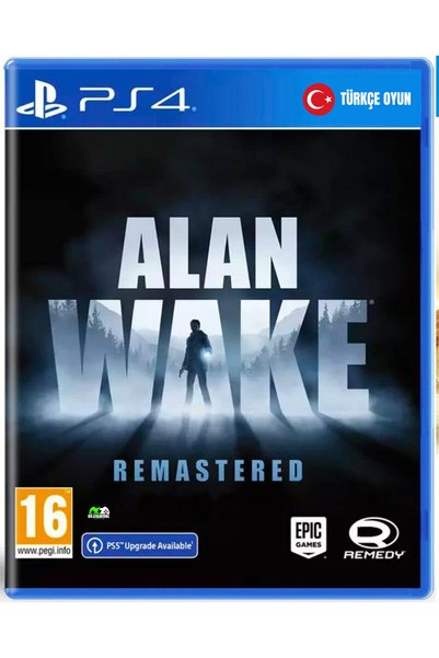 Sony Alan Wake : Remastered Ps4 ve Ps5 Uyumlu Türkçe Dijital