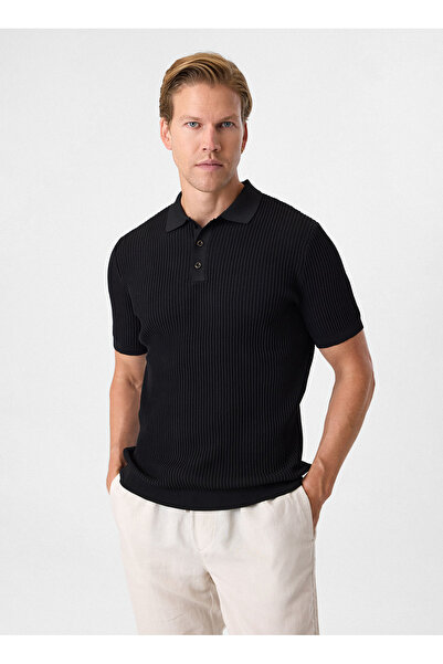 Back And Bond Antrasit Erkek Regular Fit Polo T-Shirt BTR4004000000