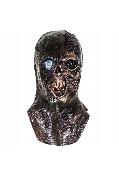 Korbi Mască de latex, recuzită pentru costum, bal de Halloween, monstru, mumi...