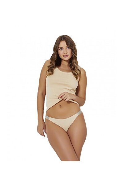 VELVET TOUCH Γυναικείο στρινγκ με στρας Μπεζ 7018MPE