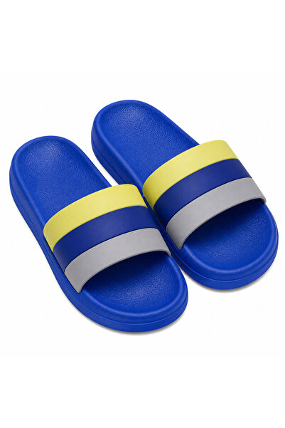 Generic Brand Fashionable Slip-On Shoes with Colorful Strap and Thick Sole Fe...