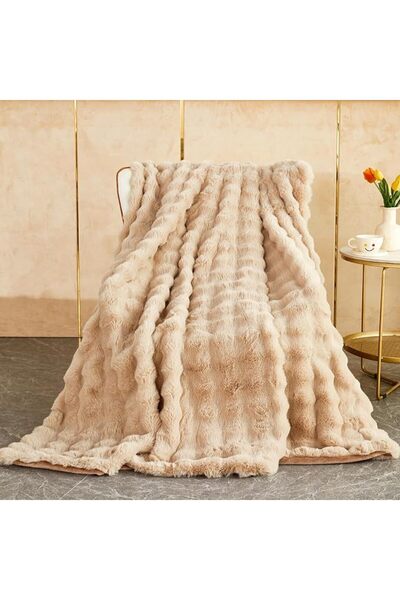 GENERAL GKXLH Luxury Plush Throw Blanket - Super Soft Cozy Fuzzy Blanket Faux...