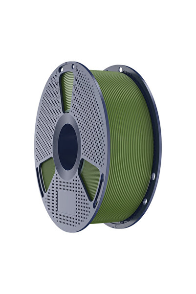Sunlu Filament PLA+ 2.0 pentru imprimantă 3D, 1.75 mm, 1 kg, Verde măsliniu