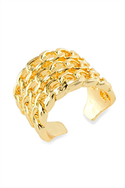Mercansa 4 Row Chain Metal Ring