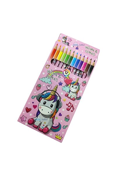 Zen Store Unicorn 12 Color Colored Pencil Set for Kids | Cute Drawing & Color...