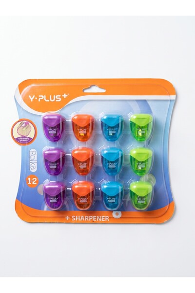 Y Plus Y-Plus Polka Sharpener | Pack of 12 Pcs