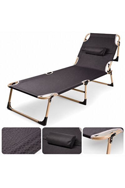 varioshop ®   pat pliant, pentru camping, pescuit și relaxare în aer liber, 1...