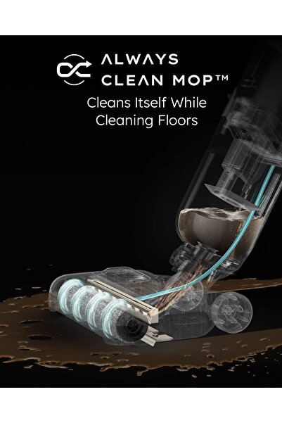 Mach All-in-One Cordless StickVac with Steam Mop