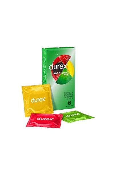 Durex Prezervative Tropical, Cutie 6 bucati.