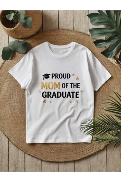 2BIR Women's Graduation-Themed Casual Short-Sleeve Crew Neck T-Shirt, Made Of...