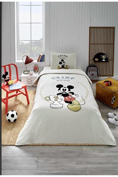 Özdilek Mickey Mouse Champ Single Disney Licensed Elasticated Sheet Children'...