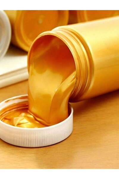 OEM Vopsea acrilică metalică Golden Paint, rezistentă la apă, nu se decolorea...