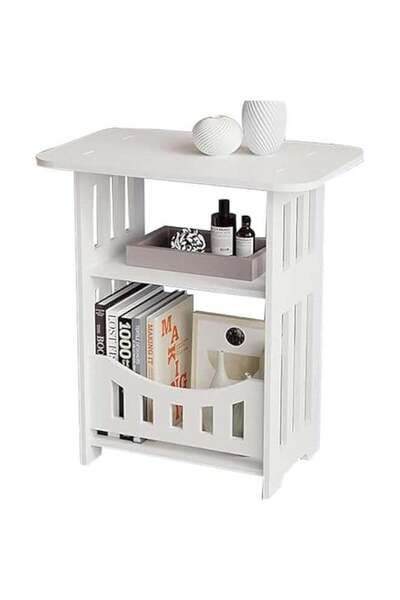 Generic TRASSLE Durku Simple Bedside Tables Small Nightstand for Bedroom, Bed...