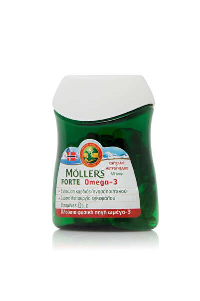 Möller's Μόλερ'ς Φόρτε Ωμέγα-3 60 Κάψουλες