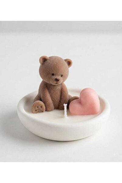 SCA CANDLE Dekoratif mum Ayıcık model tekli ürün