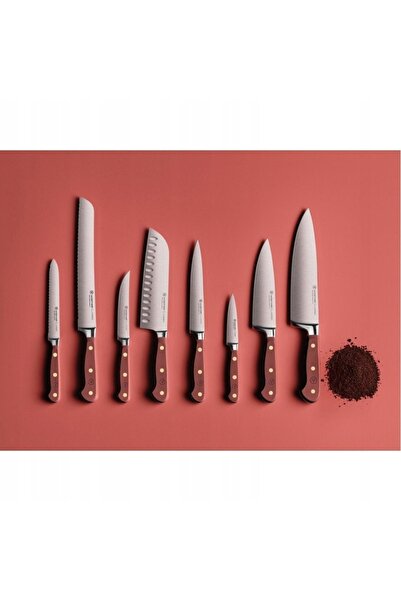 NO BRAND WUSTHOF CLASSIC COLOUR Cuțit Santoku 17/30,3 maro