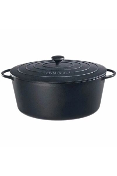 Kuchenprofi Vas de gătit din fontă cu capac 12,5 l Provence