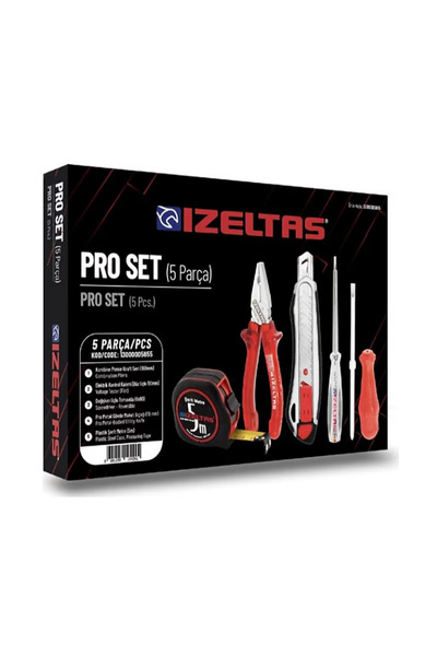 İzeltaş PRO SET 5 PARÇA