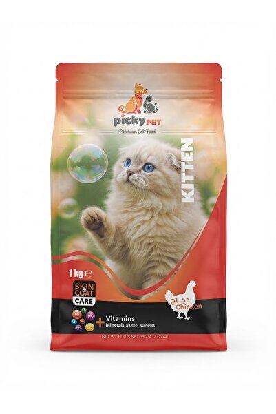 Bionic Picky Pet Kitten Premium Cat Food with Chicken – Skin & Coat Care, Vit...