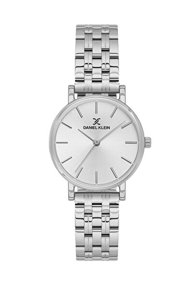 Daniel Klein Silver Color 30 mm Women's Wristwatch and Bracelet with Gift Pac...