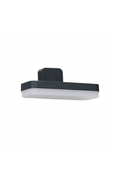 NO BRAND Aplică de perete pentru fațadă AZzardo OPLO LED 10W 3000K negru IP54
