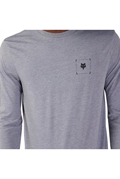 Fox Tricou cu mânecă lungă Boxed Future Tech TruDri, Gri, M