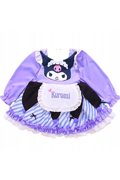 WKS Costum KUROMI pentru fete, rochie de bal 110-120