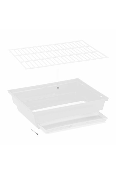 NO BRAND Tavă de mic dejun din lemn pentru servit în pat 50 cm