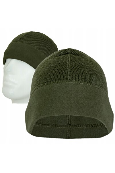 Agbo Căciulă militară de iarnă reversibilă MON WZ420 Lână Merino Oliv 56-57