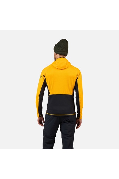 Rossignol Hanorac de snowboard din fleece pentru bărbați, BLACKSIDE MIX FZH, ...