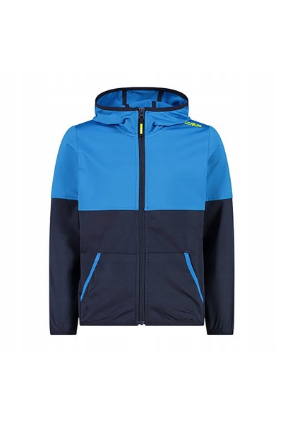 CMP Bluză copii Fix Hood b.blue/river/lime 152