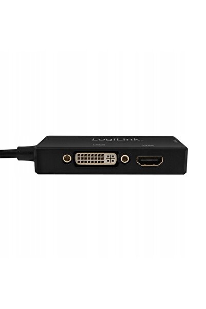 NO BRAND Convertor LogiLink DisplayPort la DVI/HDMI/VGA 4K