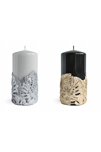 NO BRAND Lumânare decorativă MONSTERA ARTMAN 20 cm