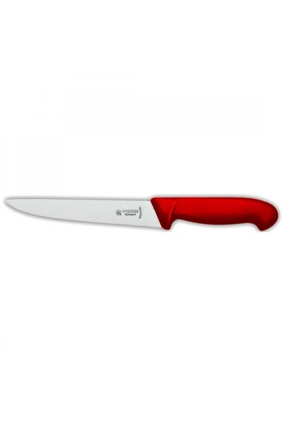 NO BRAND Cuțit de măcelar roșu 18cm Giesser